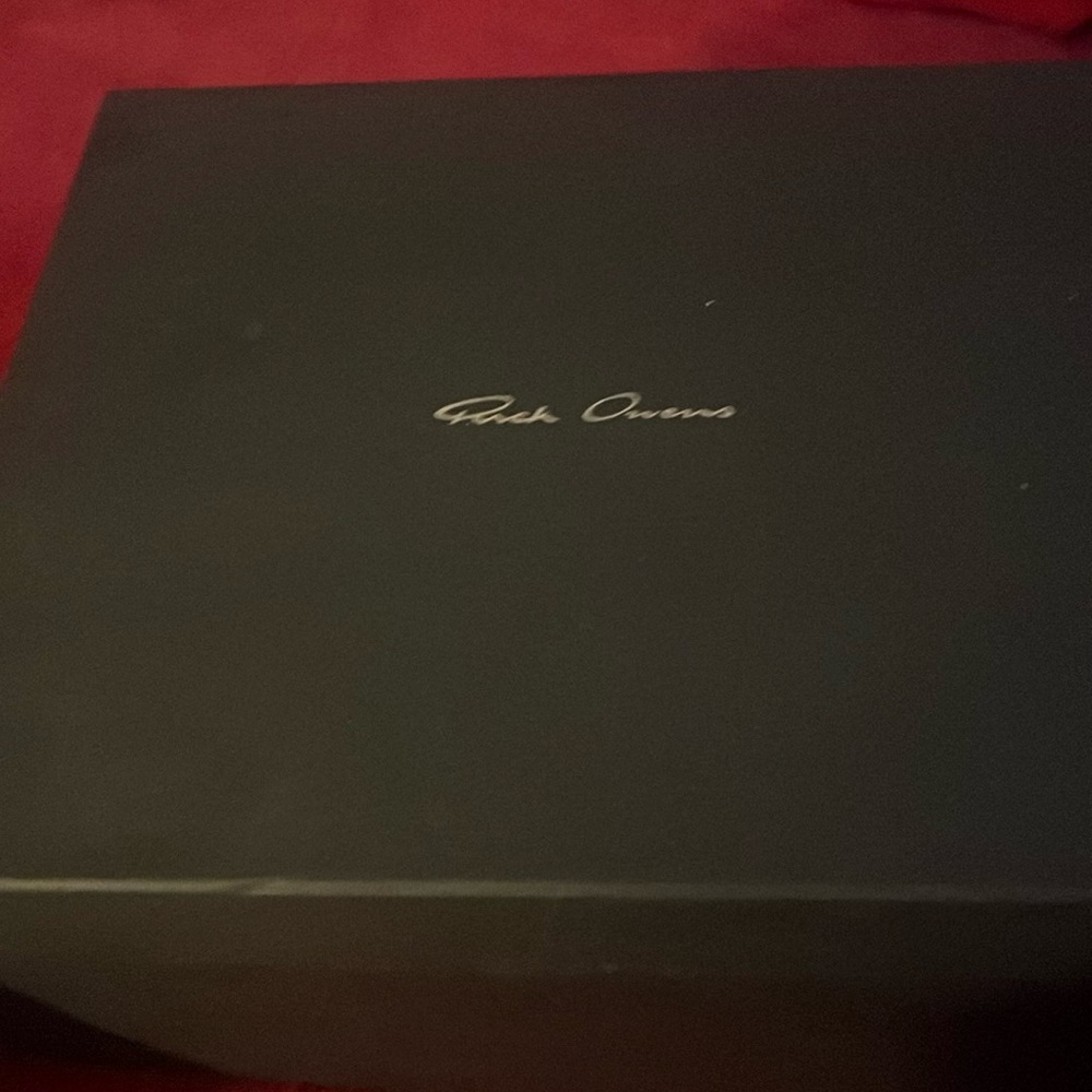 Rick Owens color, pink size 9, and woman too big for me
